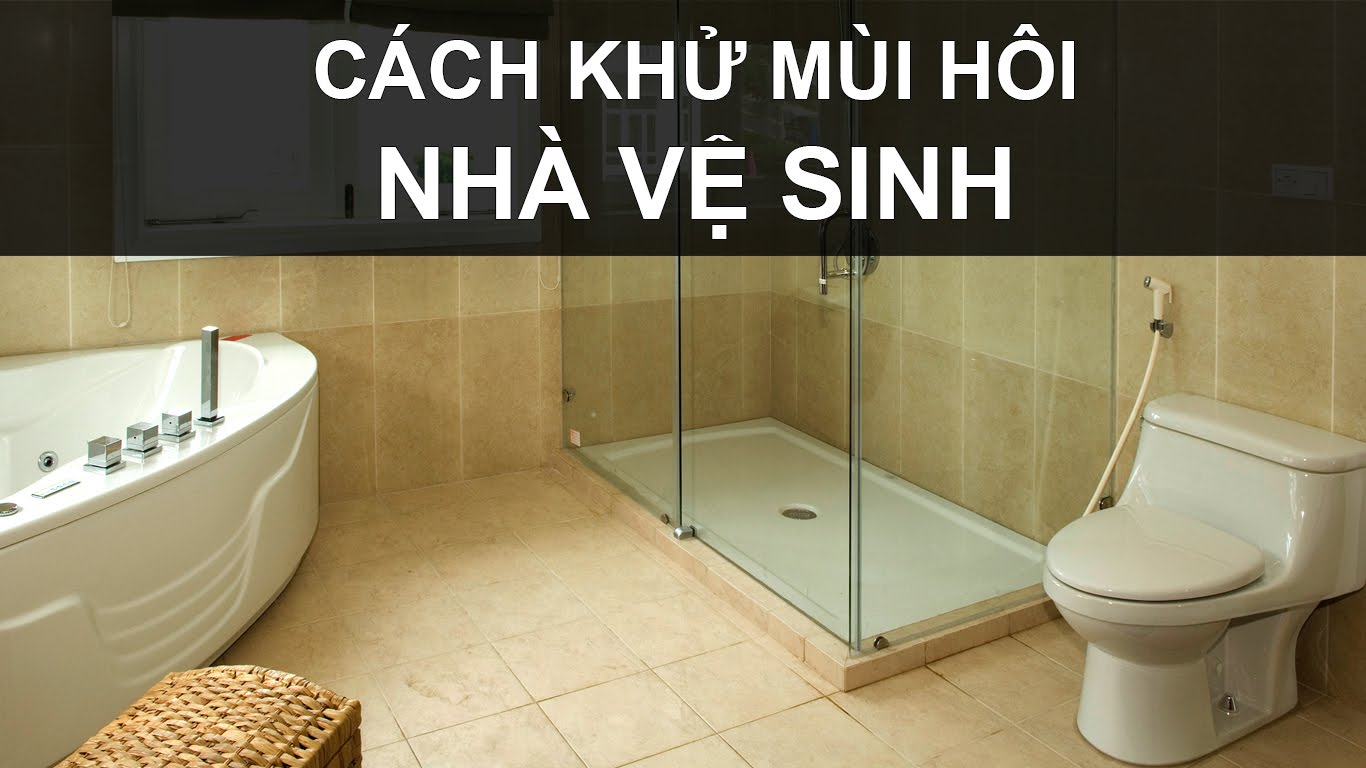 Hướng dẫn cách khử mùi hôi nhà vệ sinh